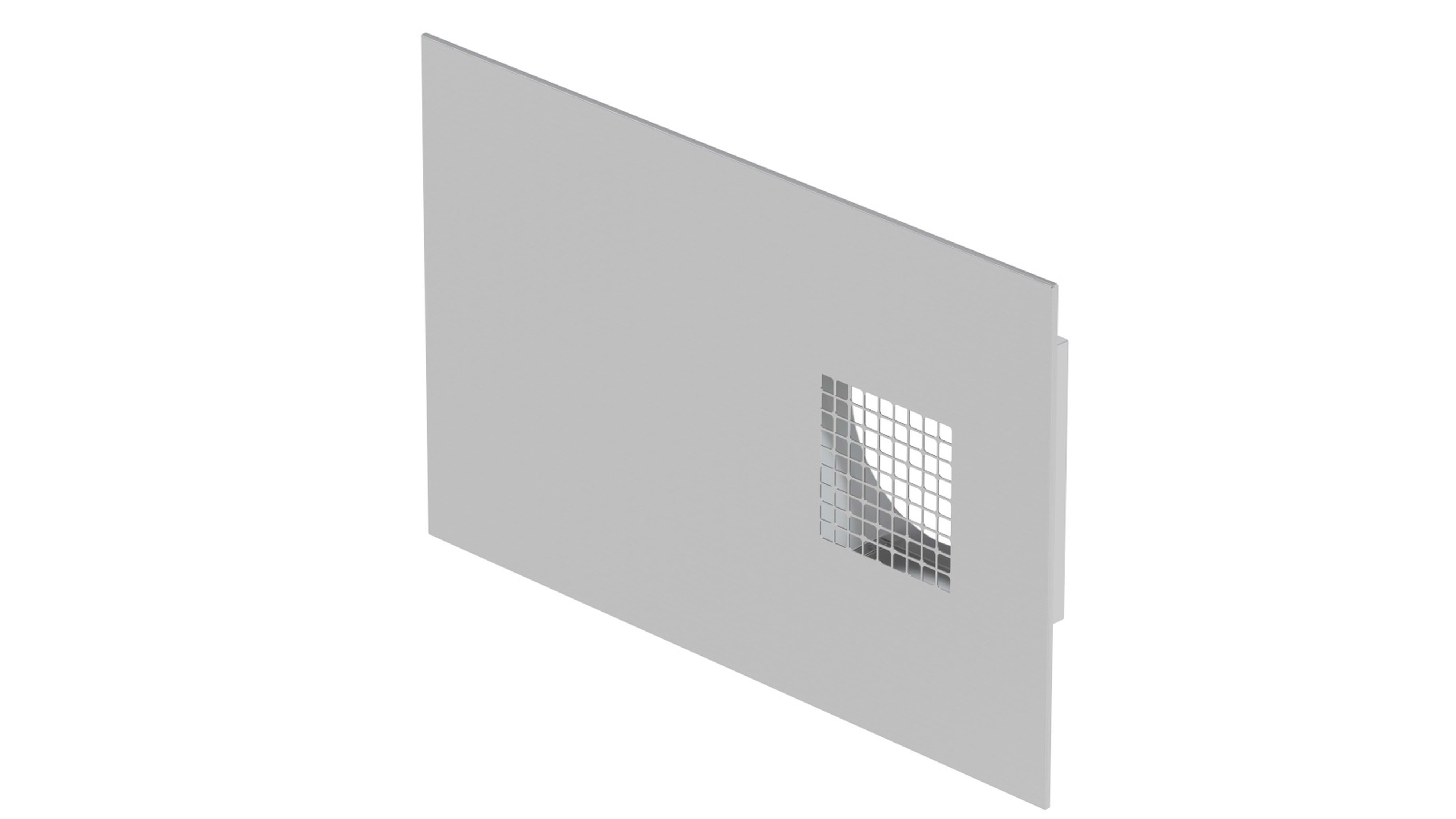 Zehnder - Grille combinée Dupla DN160 prise d'air gauche inox. 300m3/h max