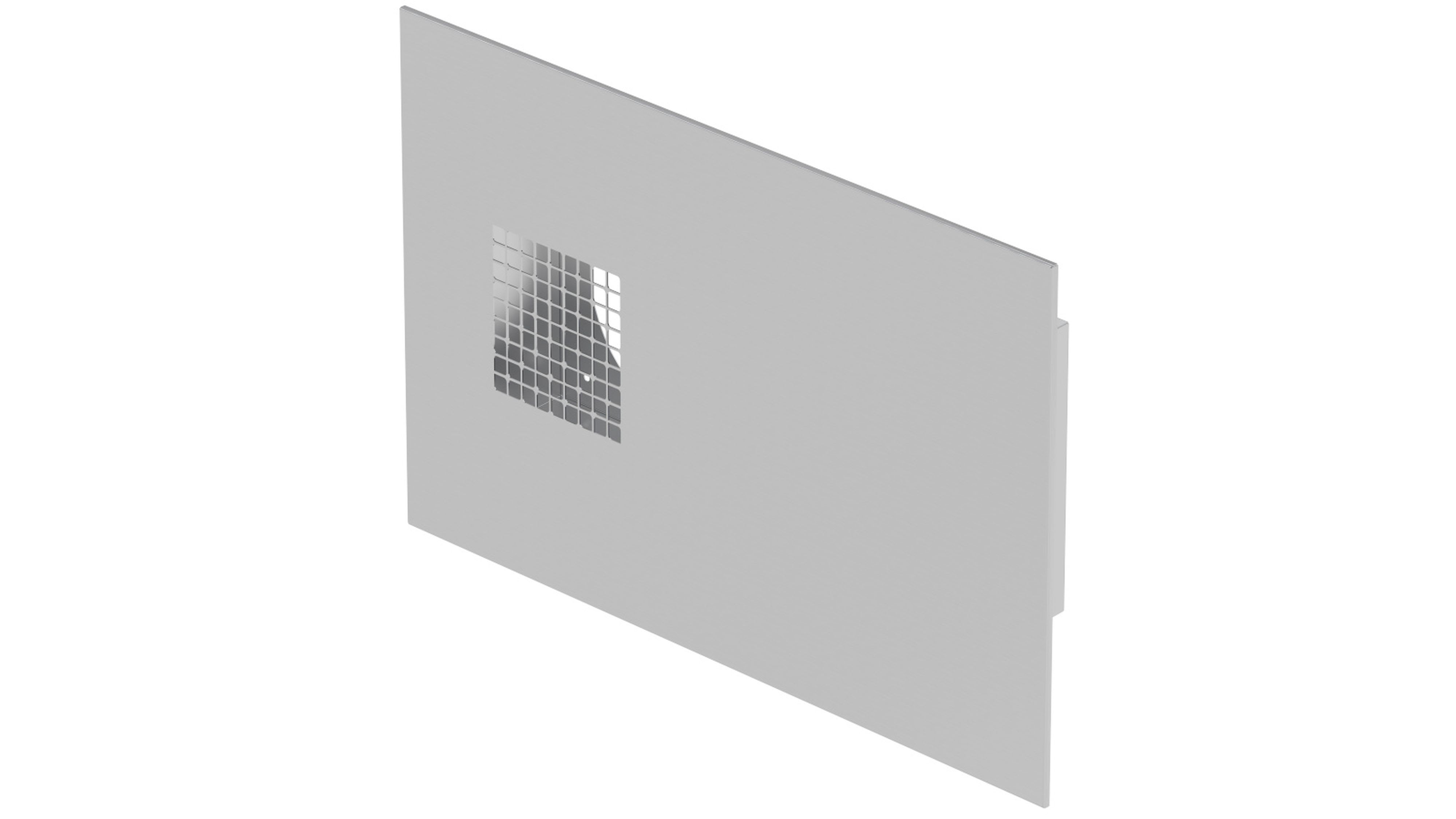 Zehnder - Grille combinée Dupla DN160 prise d'air droite inox. 300m3/h max