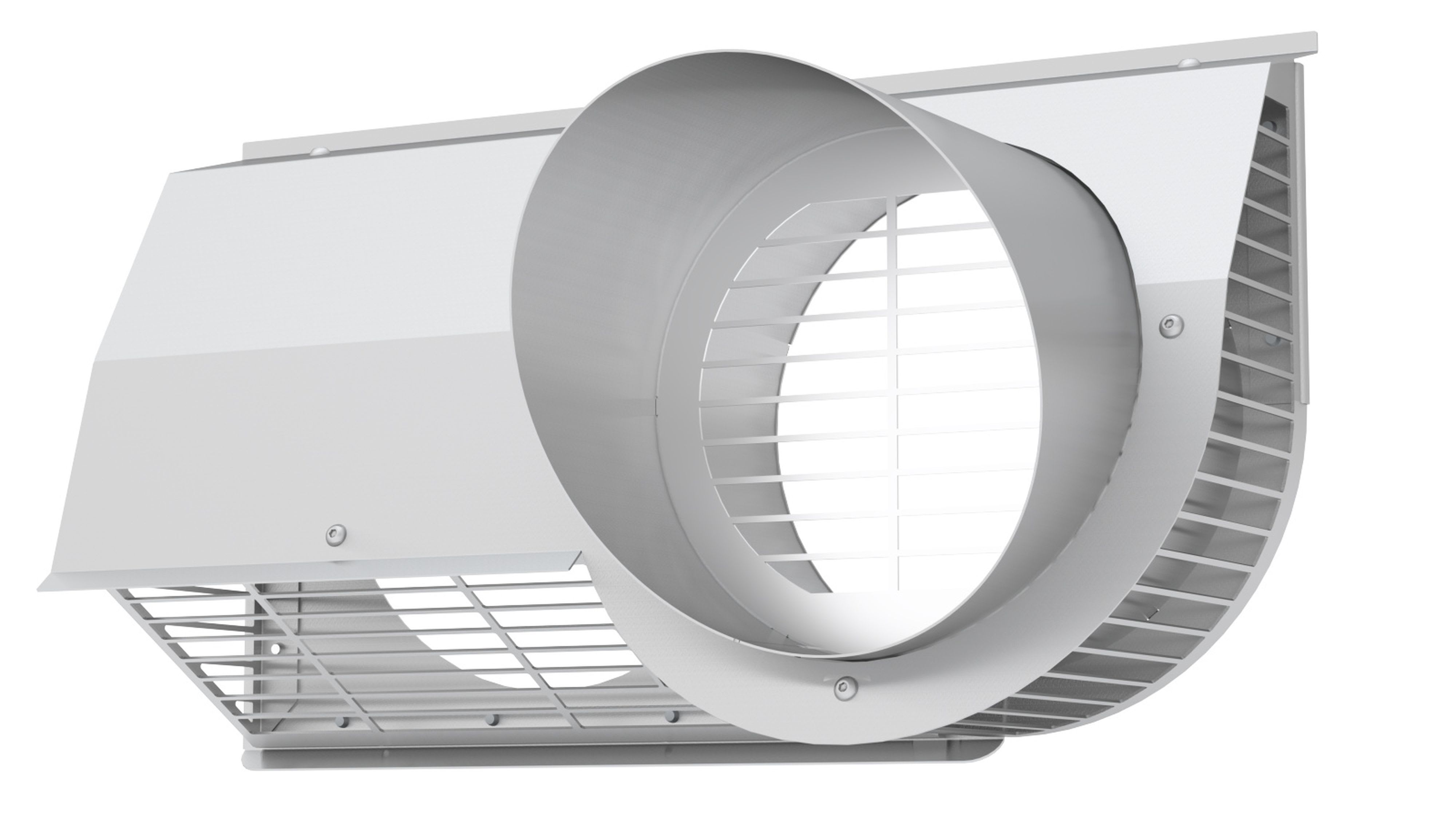 Zehnder - Grille d?air extérieure combinée Gauche (air neuf à gauche