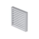 Zehnder - Grille murale inox - 280x280mm - raccord rond DN 160mm