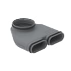 Zehnder - Adaptateur connection CK300 90° CK300 Diamètre Ø160 mm