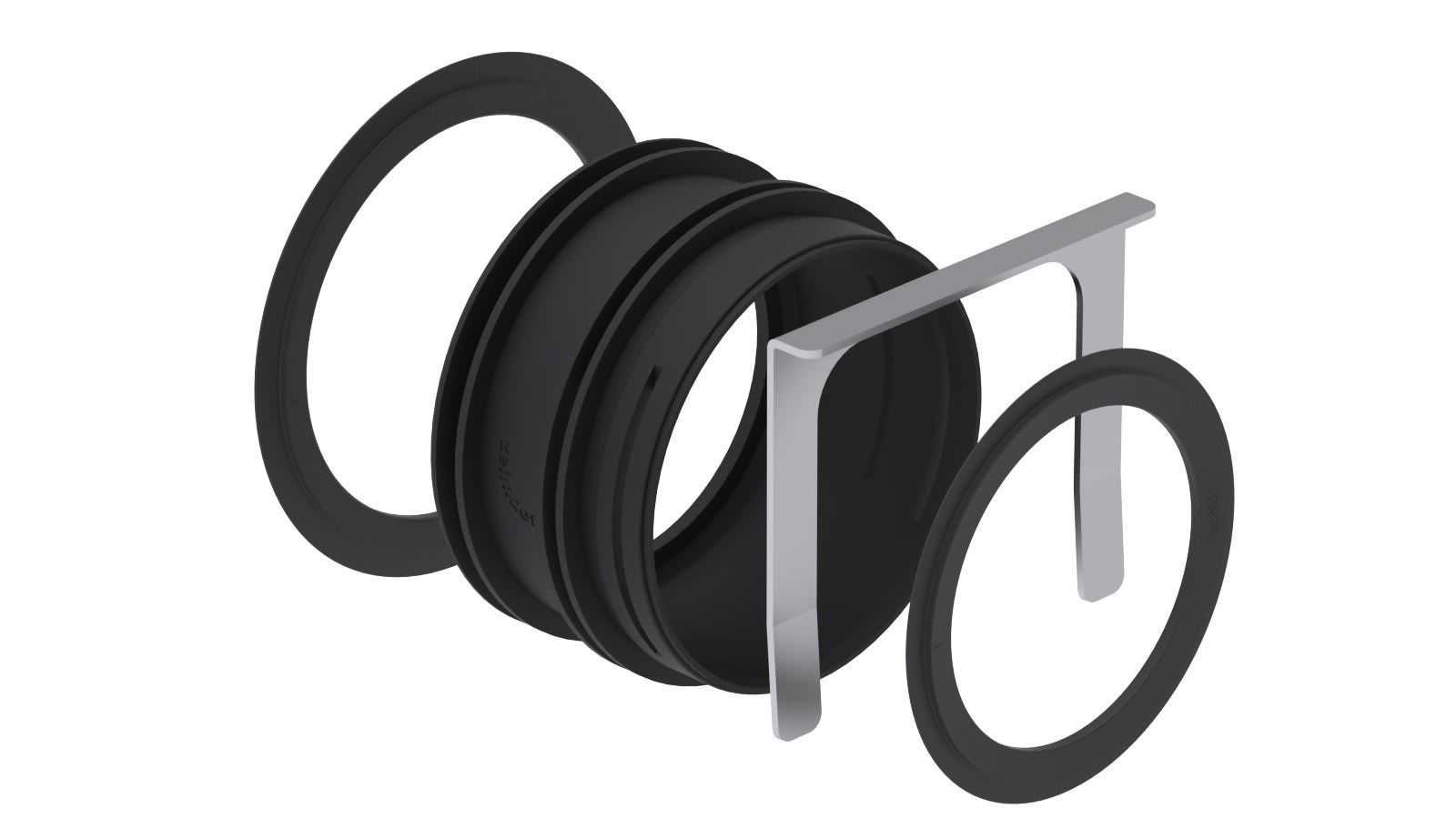 Zehnder - ComfoFit Transition pour raccordements ComfoTube DN90 avec ComfoTube 75