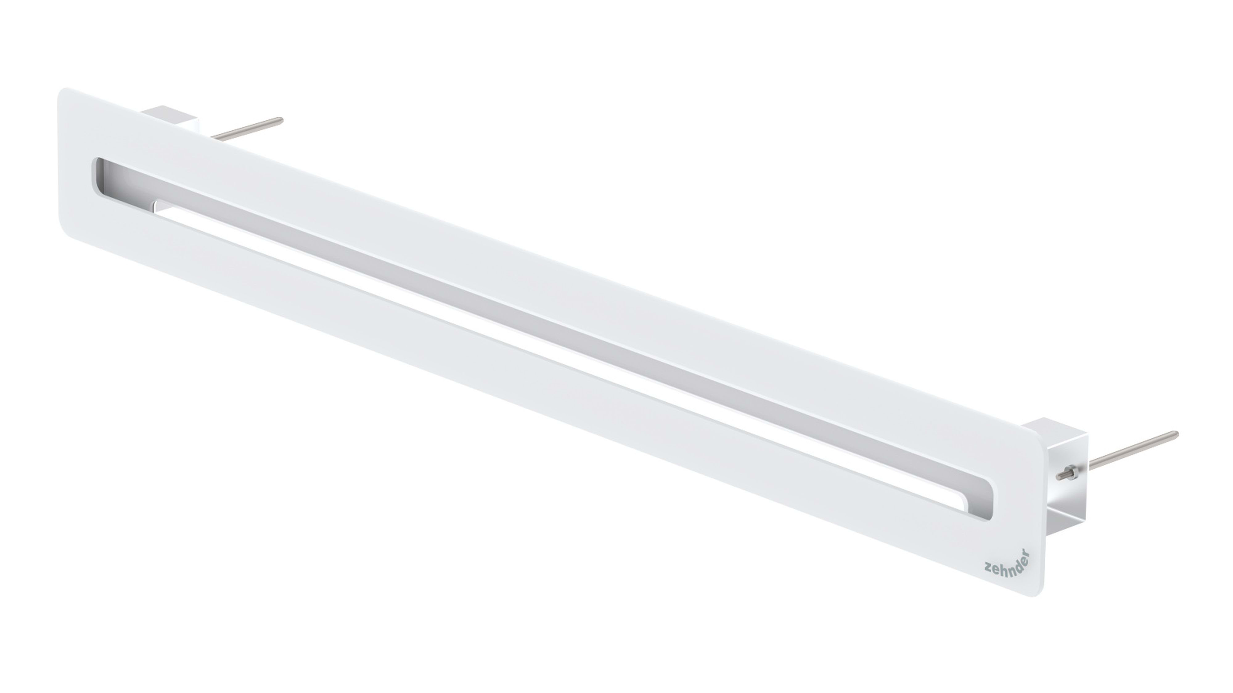 Zehnder - Grille Design ComfoGrid Linea 600 mm Finition black glass