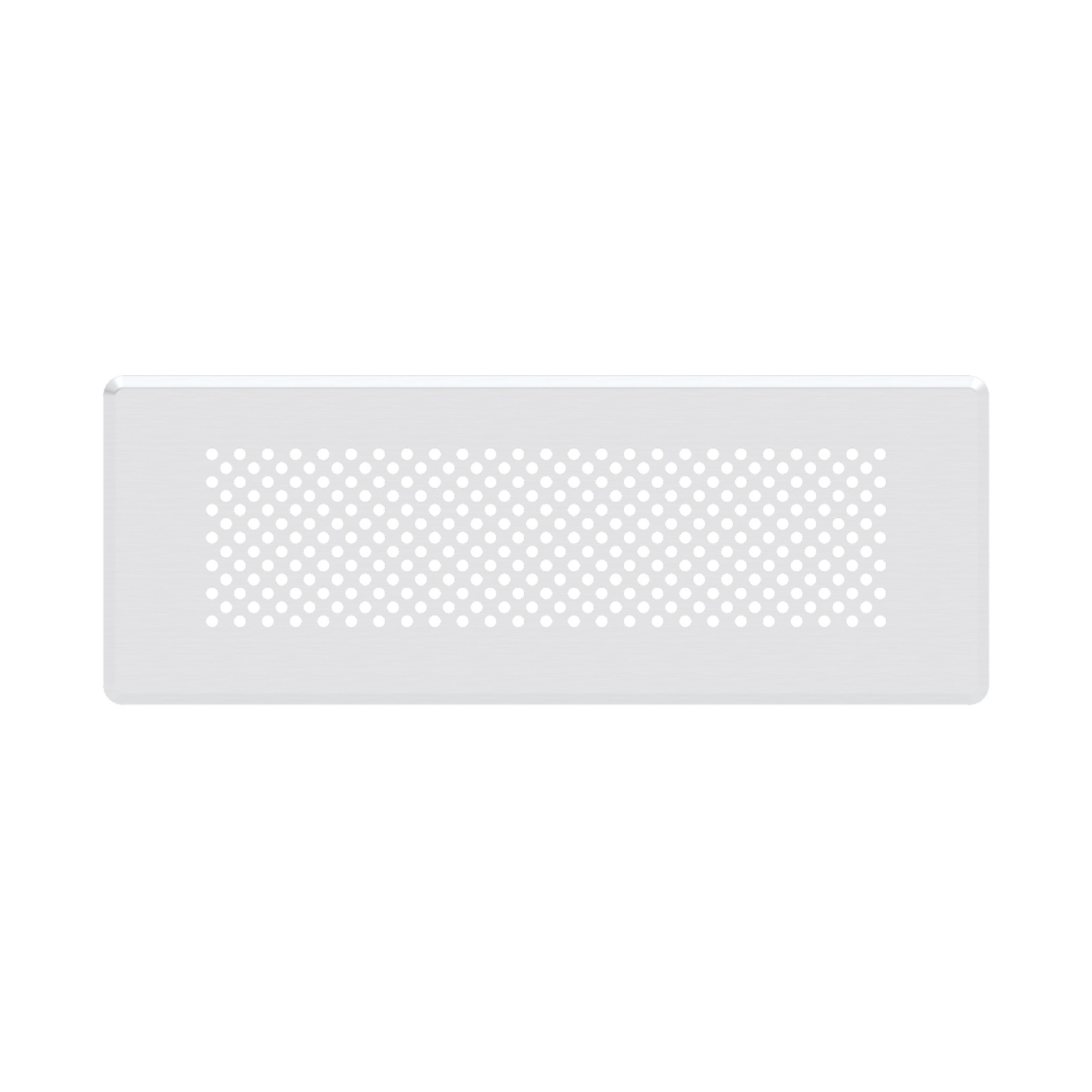 Zehnder - Grille allongée - Pisa inox