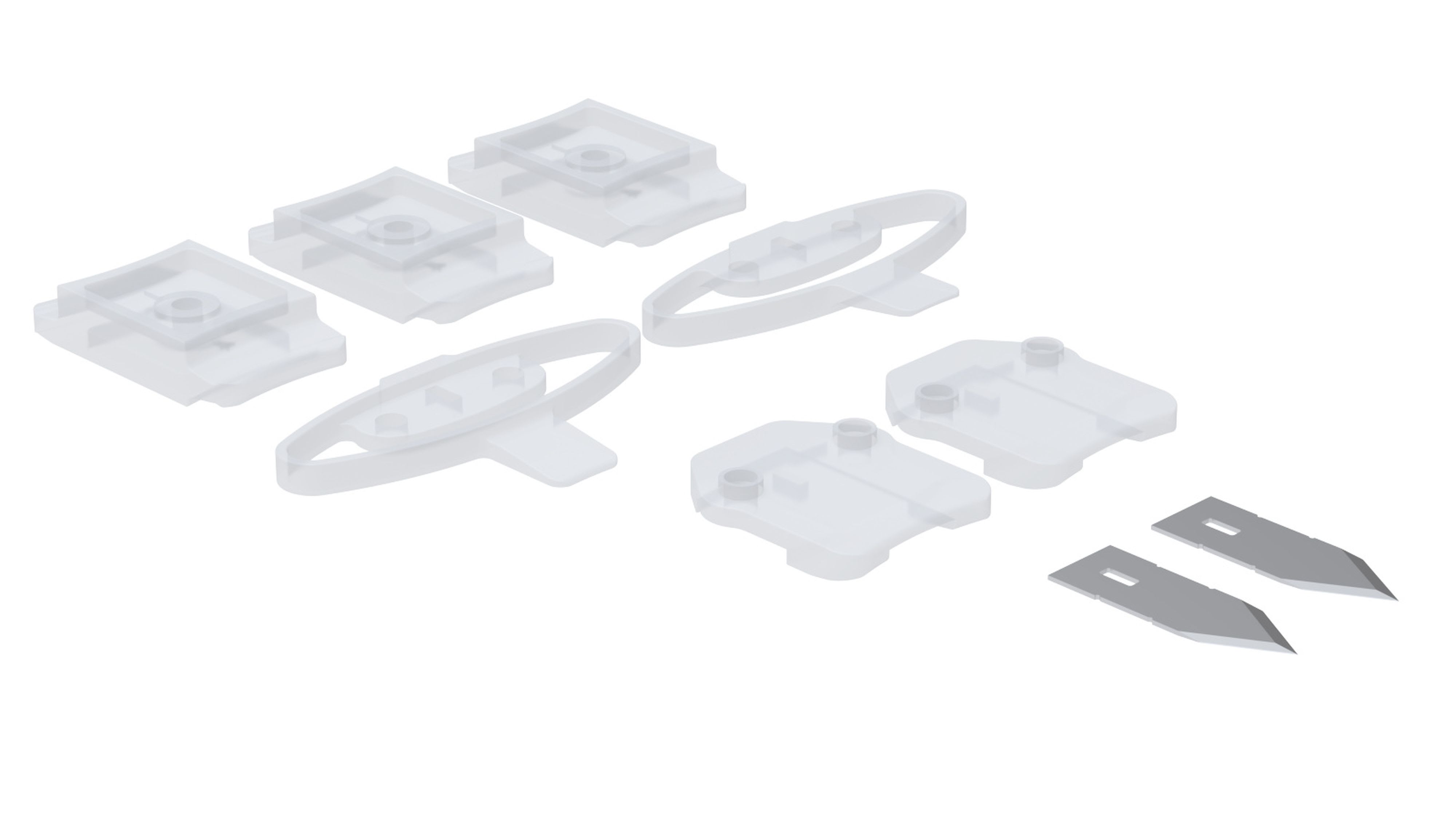 Zehnder - Couteaux de rechange pour lame de découpe ComfoTube 90/75