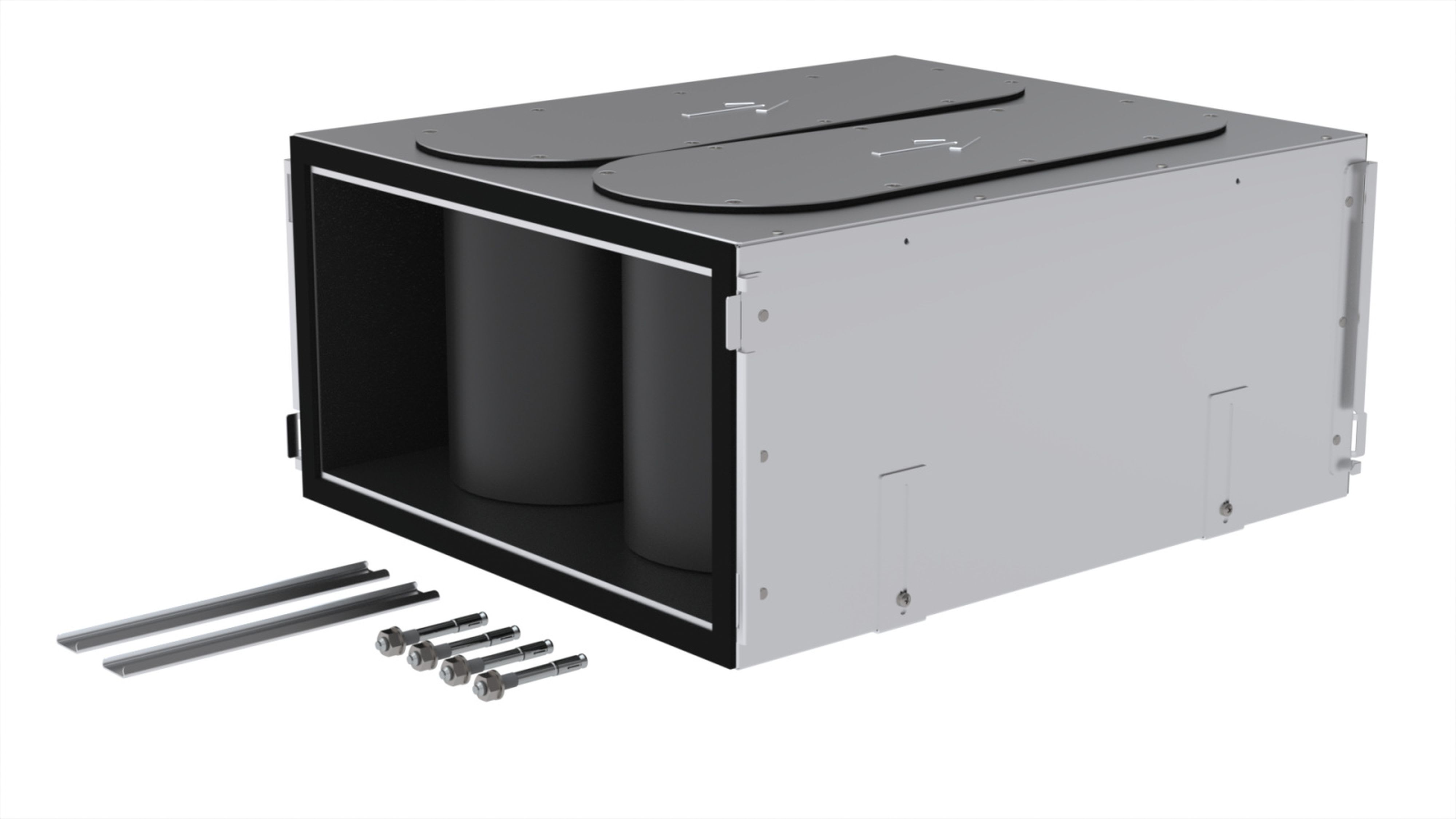 Zehnder - Caisson silencieux de répartition largeur 420 mm, CW-S-420