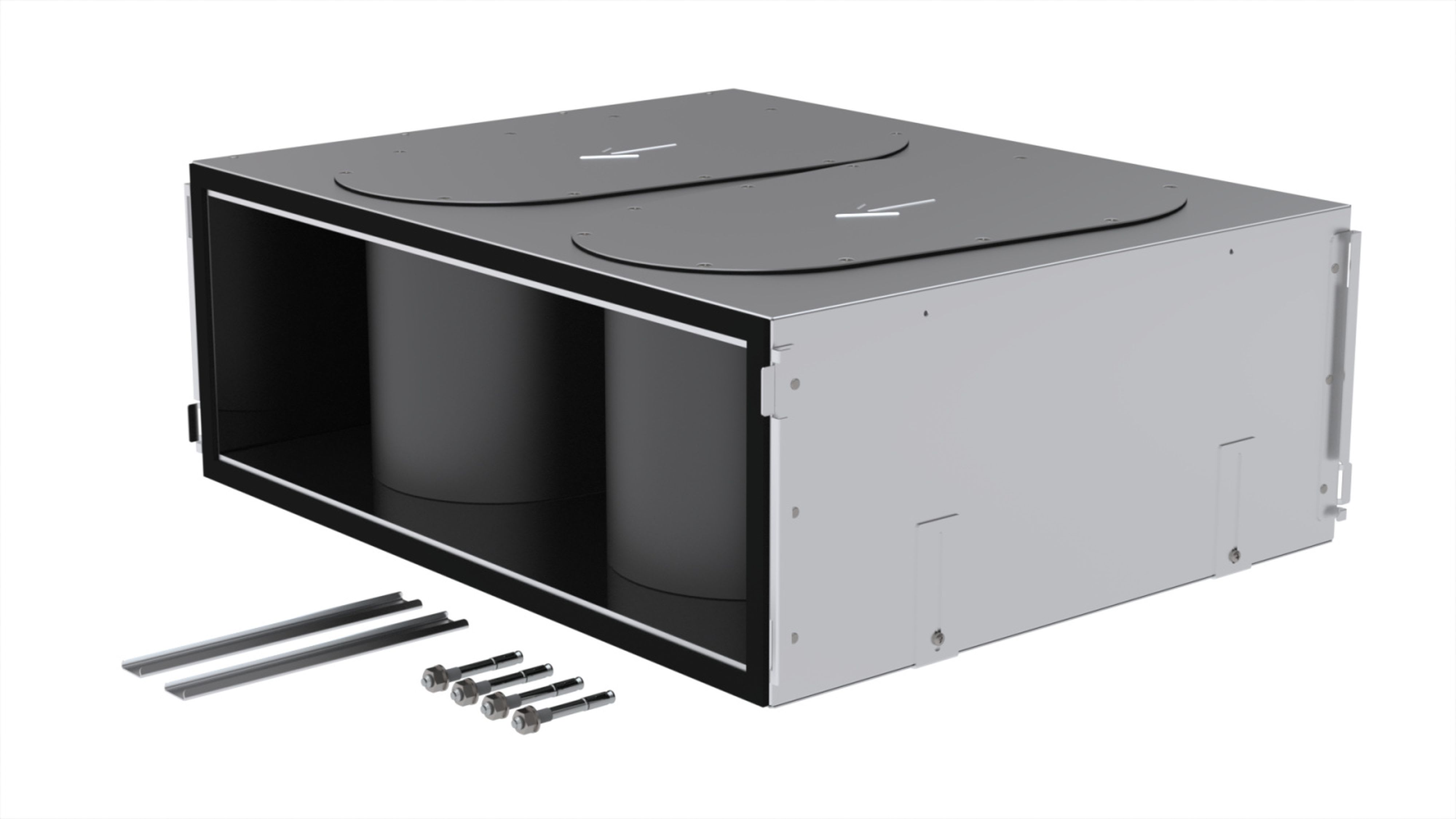 Zehnder - Caisson silencieux de répartition largeur 625 mm, CW-S-625