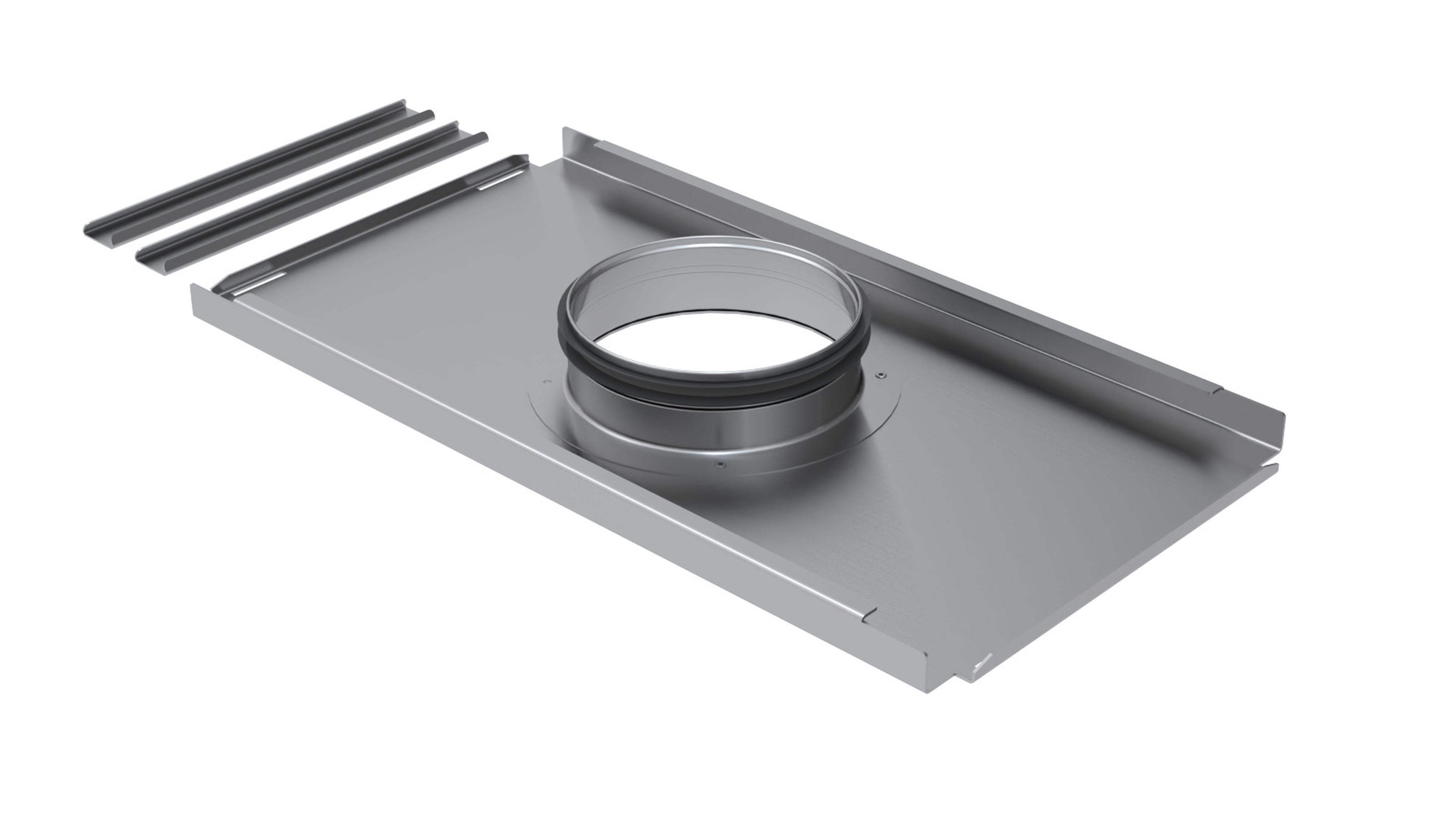 Zehnder - Plaque de raccordement DN125 - Caisson Silencieux CW420