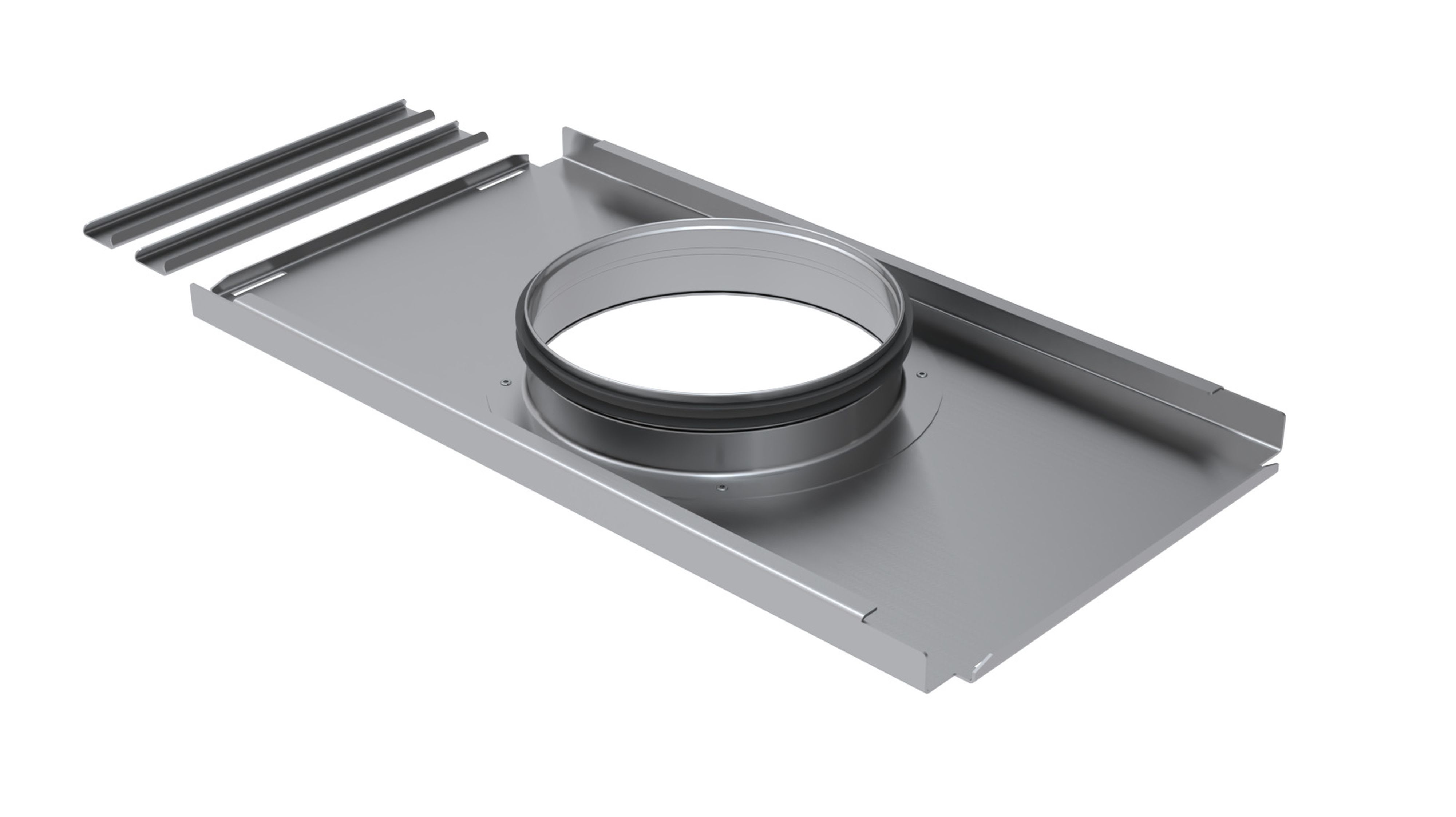 Zehnder - Plaque de raccordement DN160 - Caisson Silencieux CW420