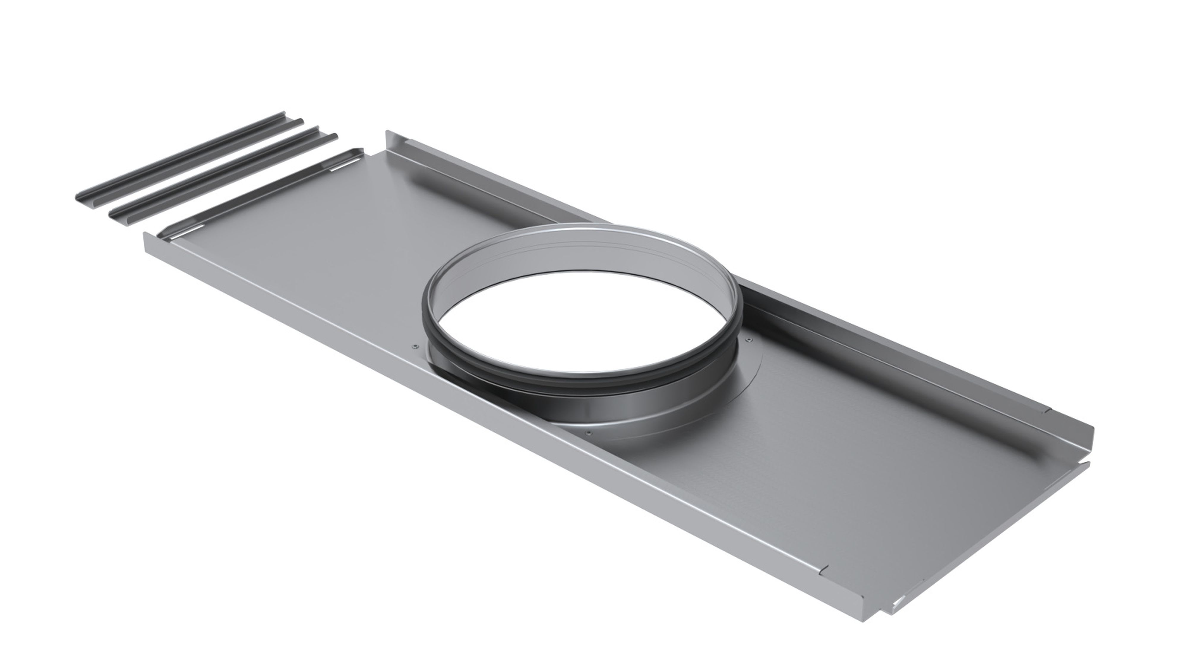 Zehnder - Plaque de raccordement DN200 - Caisson Silencieux CW625