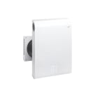 Zehnder - ComfoAir 70 avec plaque extérieure Plastique Blanc sans tube de montage