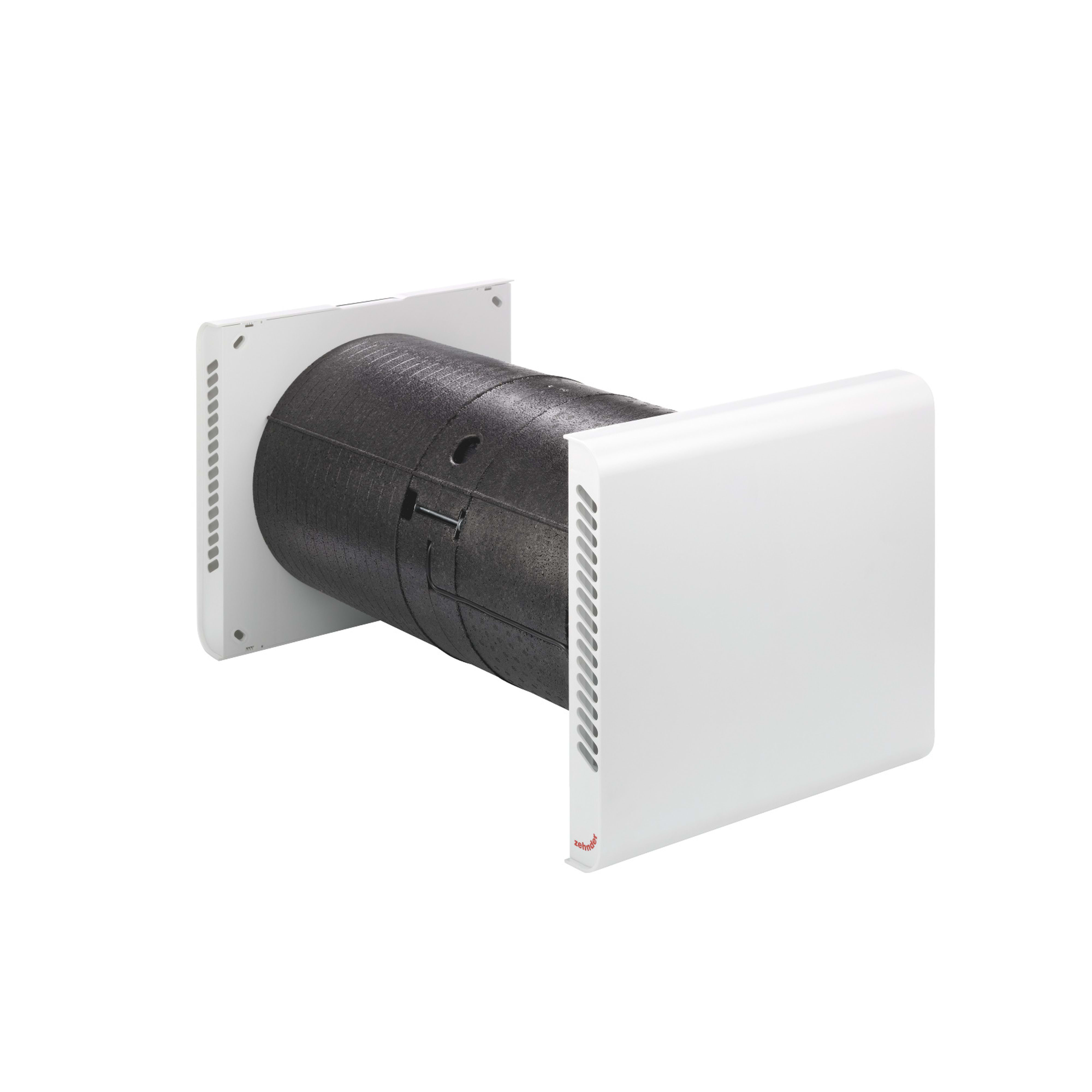Zehnder - ComfoSpot 50 avec plaque extérieure Acier Inox sans tube de montage