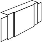 Hager - Té et croix lifea pour LF60060 RAL 7030 gris