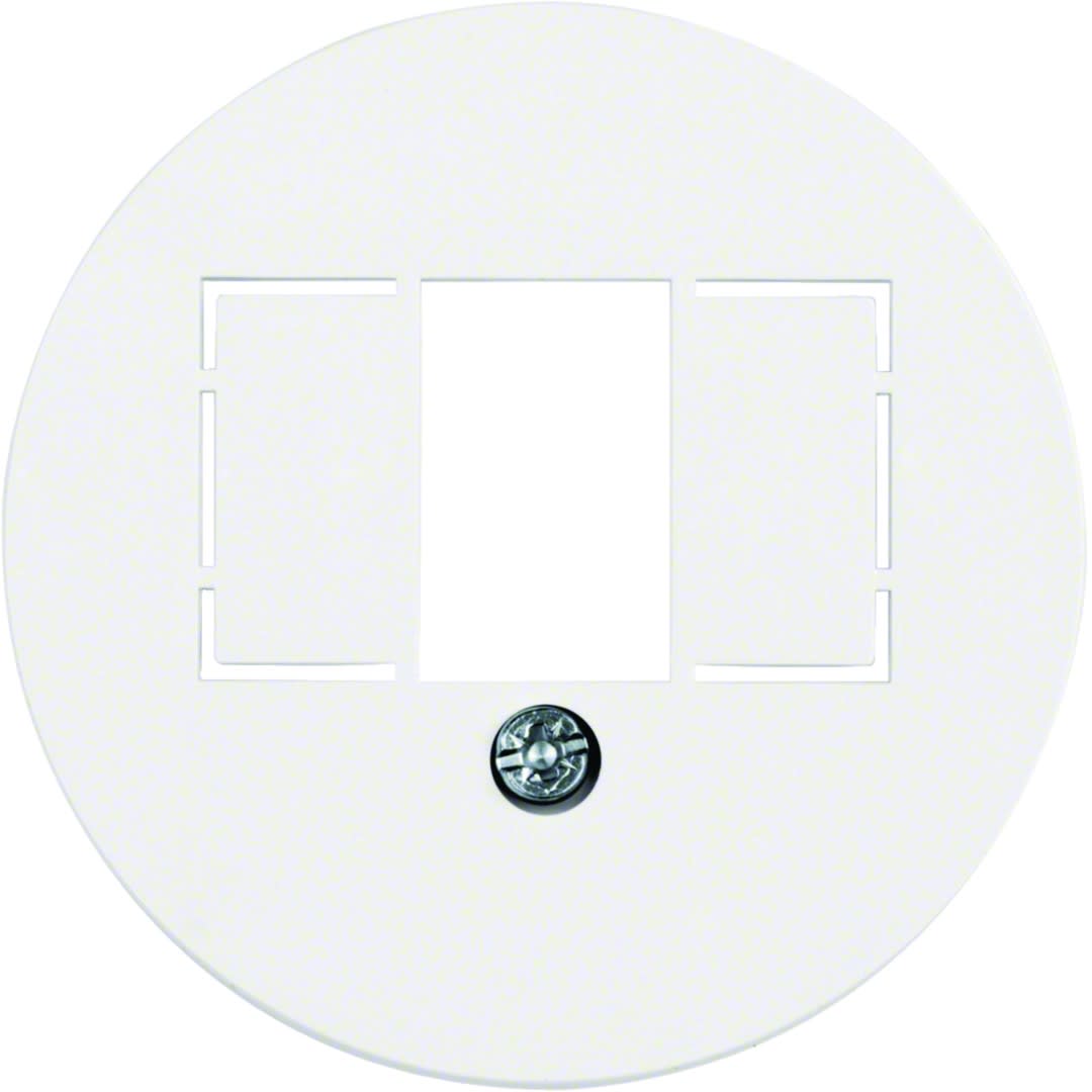 Hager - Enjoliveur 1930 pour double chargeur USB Alba