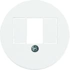 Hager - Enjoliveur 1930 pour double chargeur USB Alba