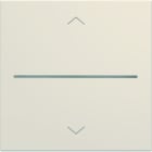 Hager - Enjoliveur Gallery volet roulant connecté 2 modules , finition Dune