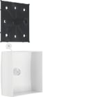 Hager - Boite de derivation 115x115 Blanc Paloma