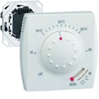 Hager - Thermostat d ambiance semi-encastré avec entrée fil pilote