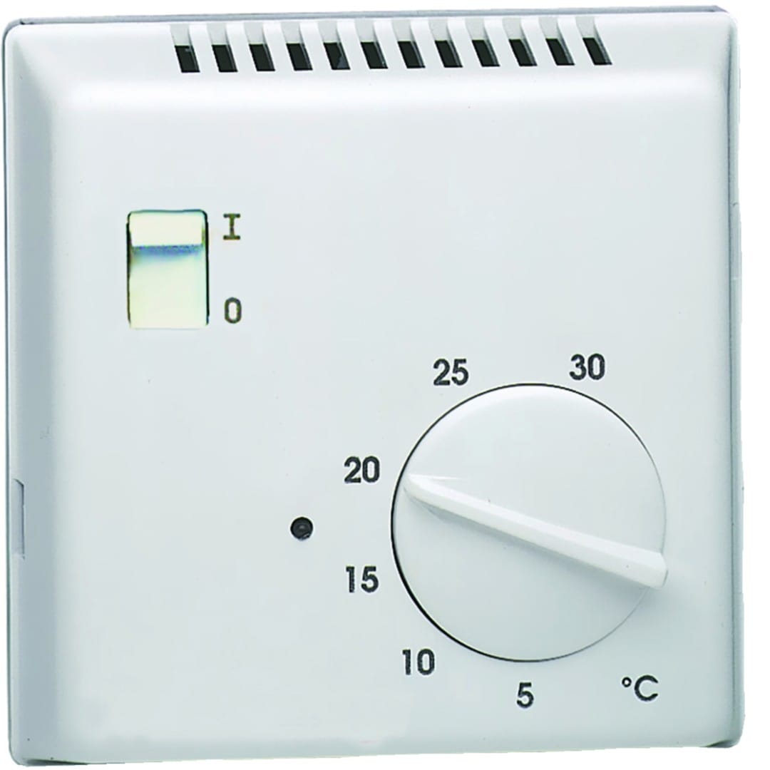 Hager - Thermostat ambiance électronique saillie chauf eau chaude contact inverseur 230V