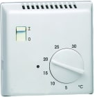 Hager - Thermostat ambiance électron saillie chauf eau ch contact inv entrée abaiss 230V