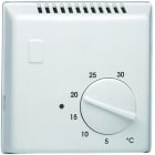 Hager - Thermostat ambiance bi-métal chauf eau ch contact inv voyant entrée abaiss 230V