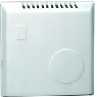 Hager - Thermostat ambiance bi-métal chauf. eau ch. avec contact inv. réglage caché 230V