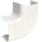 Hager - Angle plat p CLM65090 p 65mm h 90mm IK08-IK10 PVC rigide RAL 9010 blanc paloma