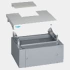 Hager - cloison de séparation métallique horizontale quadro4 et quadro5 longueur 620mm