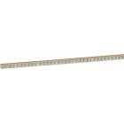 Hager - Barrette Laiton sans socle L482mm 61X10-16mm Univers+support et connexion 250 A