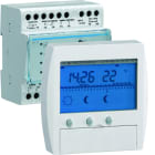 Hager - Gestionnaire d'énergie confort chauffage électrique 3 zones sur 7 jours 230V