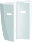Hager - Acc d'angle Blanc pour standard 140-200