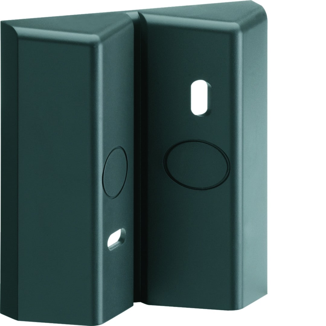 Hager - Accessoire angle Anthracite pour détecteur IR stand 360° et évolué 140-220-360°