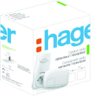 Hager - Pack carillon radio gigogne 230V 10 mélodies+flash (détect de passage+récepteur)