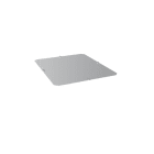 Hager - Plaque entrée pleine en AL plaque passe câbles ouverte basse quadro evo 1000x600