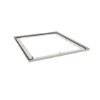 Hager - Plaque passe câbles ouverte basse pour quadro evo 900x800