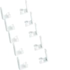 Hager - Lot de 10 leviers de montage rapide des portes pour armoires et colonne KVS