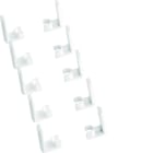 Hager - Lot de 10 leviers de montage rapide des portes pour armoires et colonne KVS