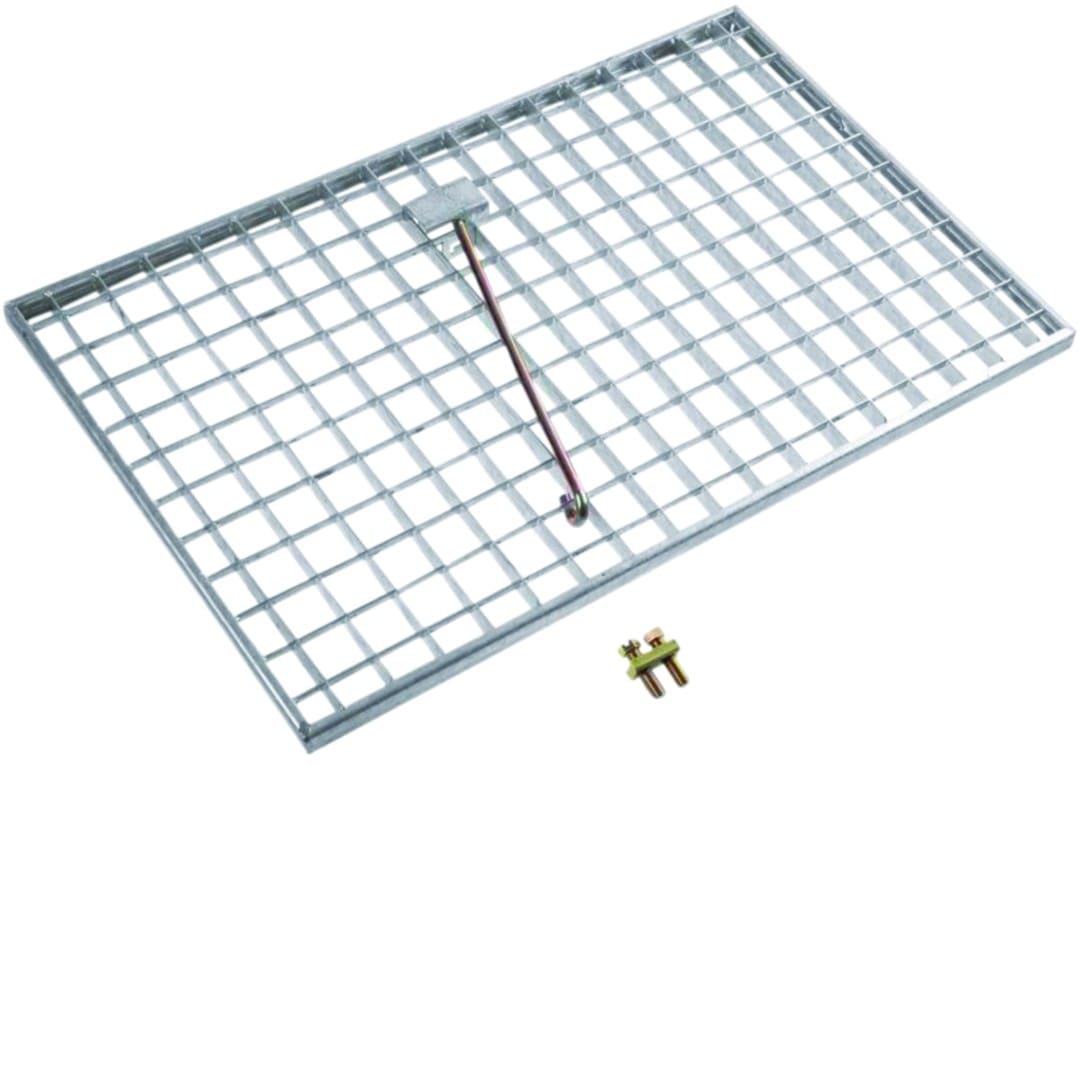 Hager - Caillebotis en tôle d'acier, accessoire, pour armoire KVS taille 1