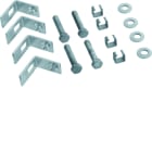 Hager - Kit de montage du socle, pour armoires KVS, avec écrou serti montage accès haut