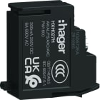 Hager - Contact auxilliare AX/AL/FS pour boitier moulé h3+ PW1600