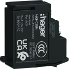 Hager - Contact auxilliare bas niveau AX/AL/FS pour boitier moulé h3+ PW1600