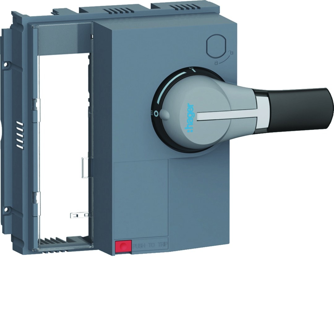 Hager - Commande rotative pour boitier moulé h3+ PW1600 en version Sentinel Energy