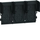 Hager - Adaptateur de connexion frontale 3P pour boitier moulé h3+ PW1600