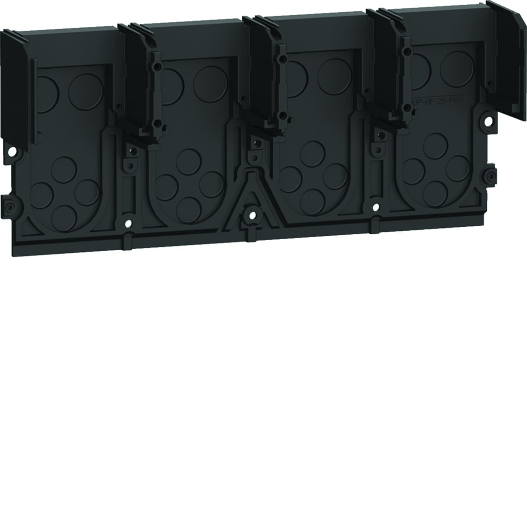 Hager - Adaptateur de connexion frontale 4P pour boitier moulé h3+ PW1600