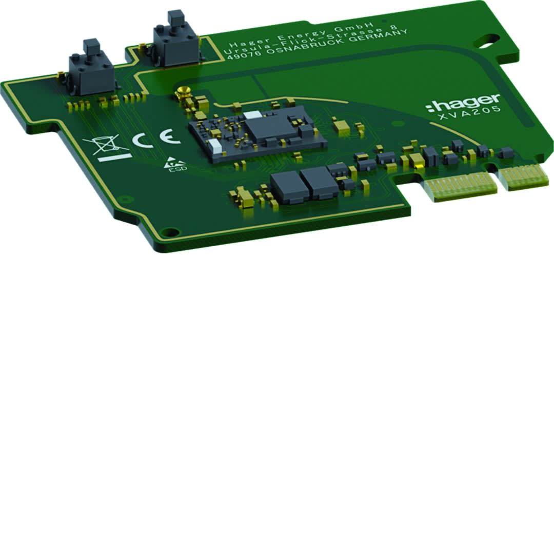 Hager - Witty one pièce détachée-carte TIC (Télé-Information-Client) radio pour XVR1xx