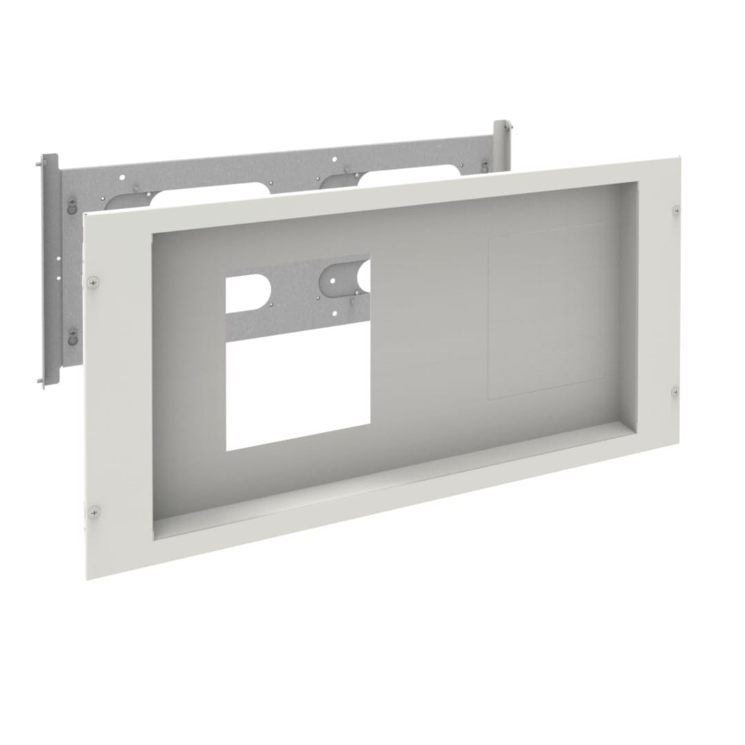 Hager - Kit pour 2 h3+ PW1600 fixe, vertical, quadro evo, largeur 600mm, hauteur 400mm