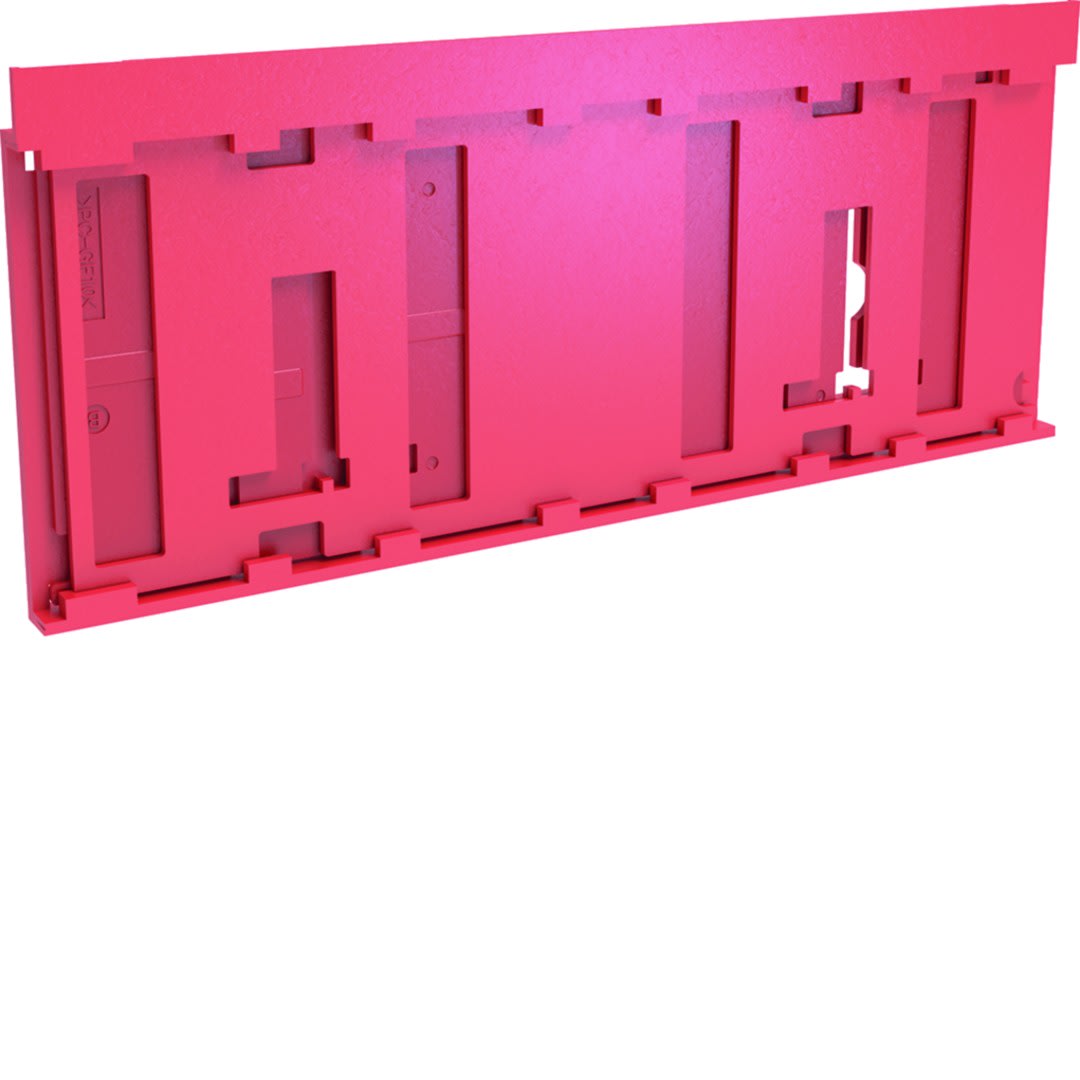 Hager - Volet de cloisonnement pour chassis HW4 4P