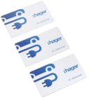 Hager - Lot de 3 badges RFID format carte