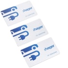 Hager - Lot de 3 badges RFID format carte