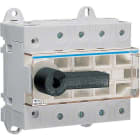 Hager - Interrupteur à coupure visible 4P In125A Ue380 - 415Vac Poignée rotative courte